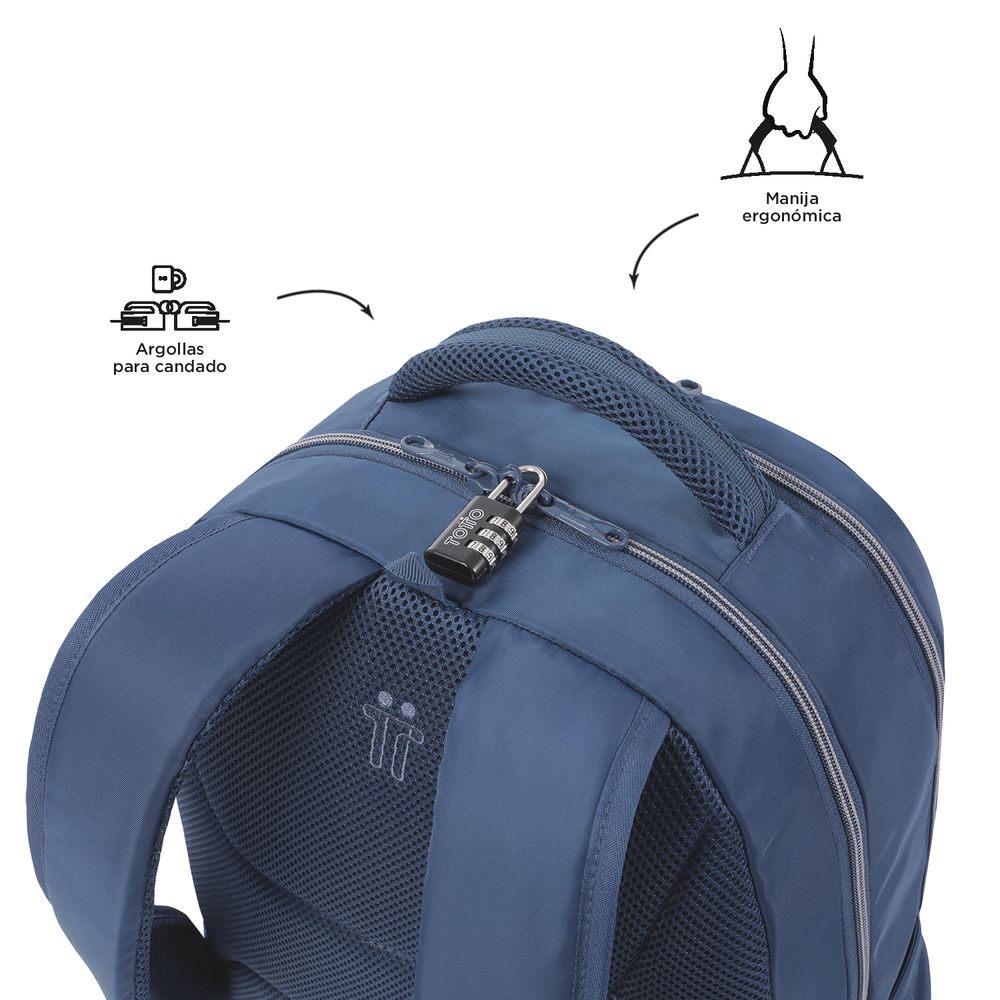 Totto - Mochila PC Tracer M-4, MOCHILAS, MOCHILAS, MUJER, ACCESORIOS