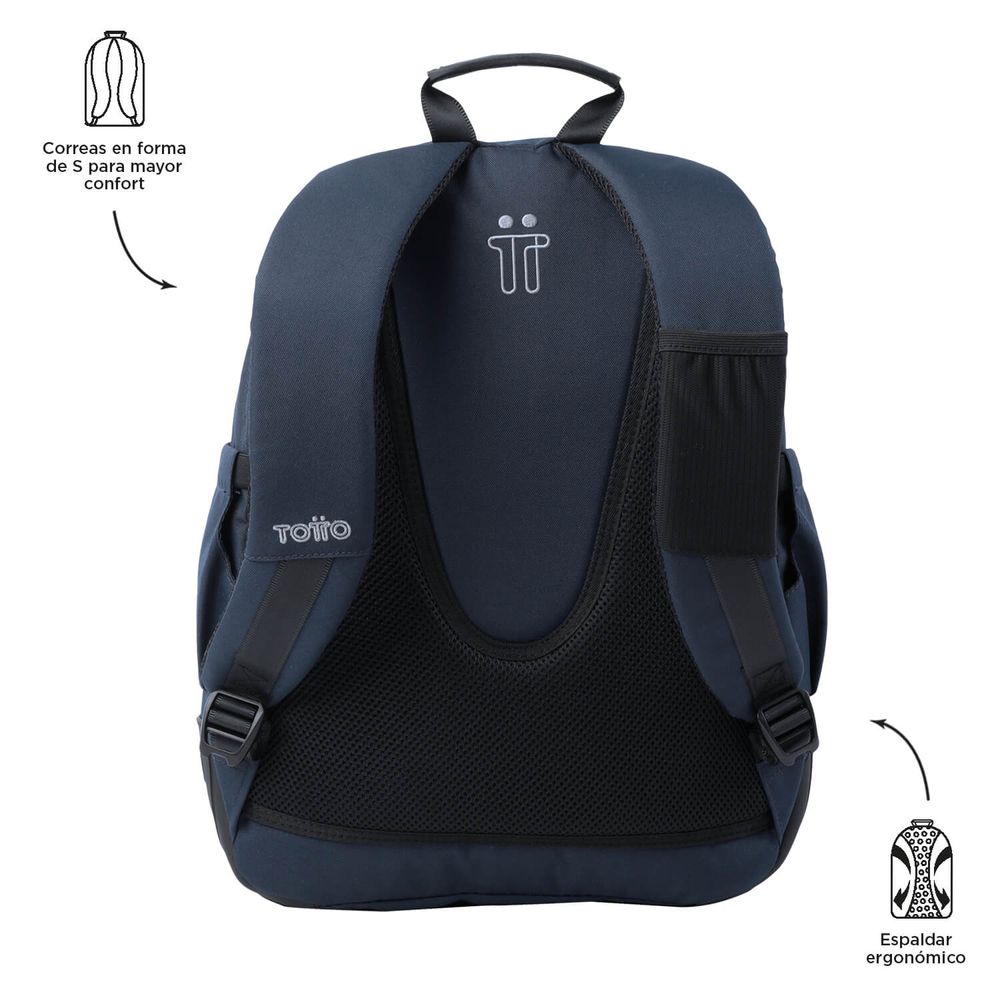 Mochila totto azul marino sale